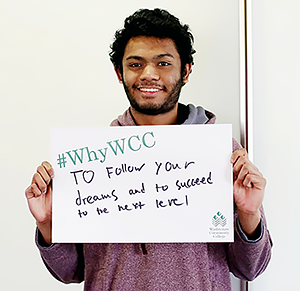 #whywcc photo: To follow your dreams and to succeed to the next level