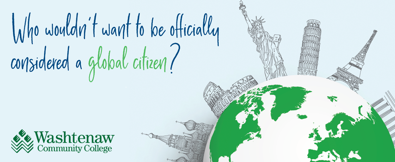 Who wouldn't want to be officially considered a global citizen? Connecting to your world.