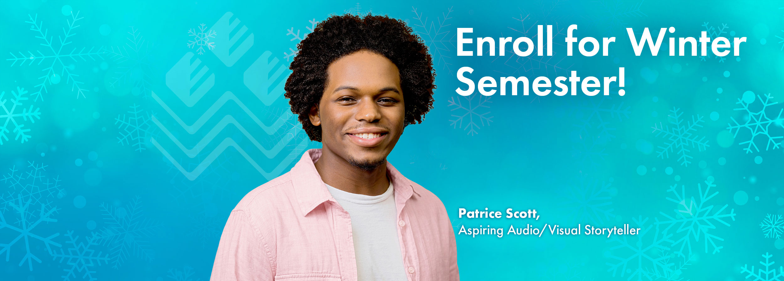 Homepage banner | Enroll for Winter Semester