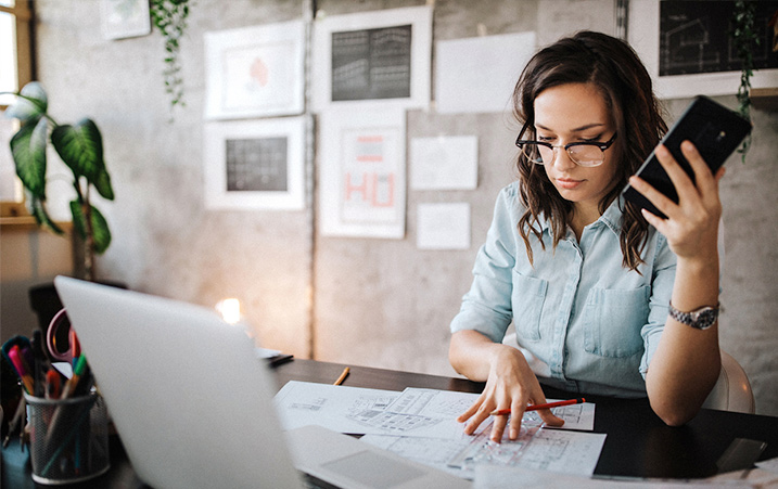 woman working from home on laptop woman working from home on laptop