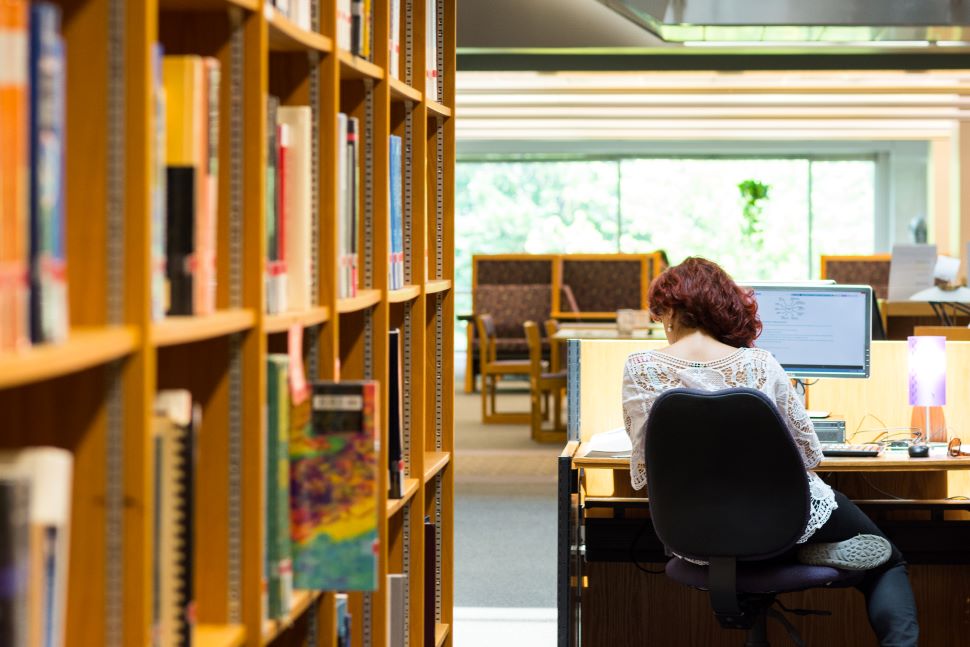 Student Studying