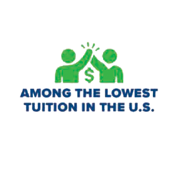lowest tuition graphic