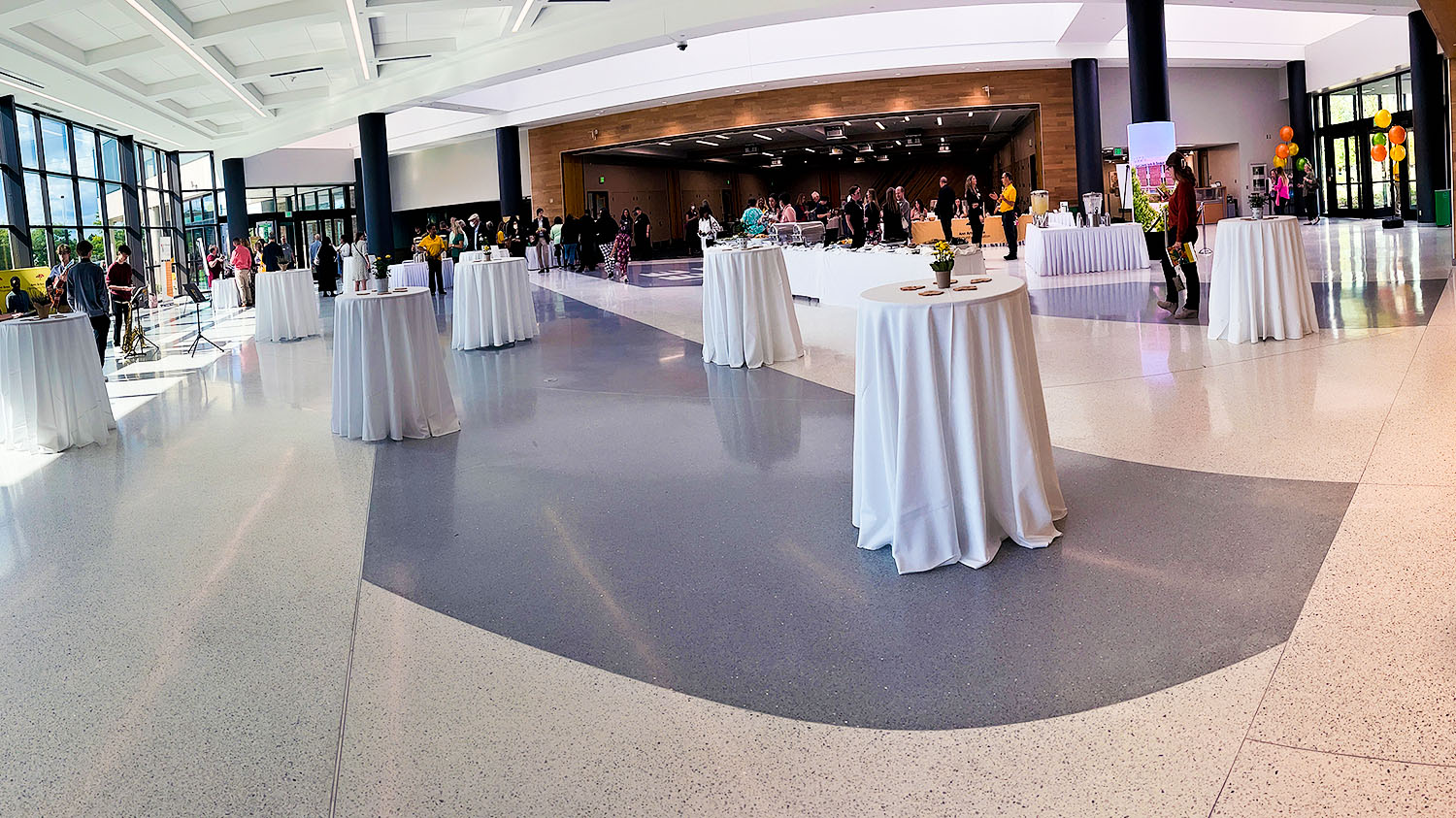 Morris Lawrence Building Banquet Tables