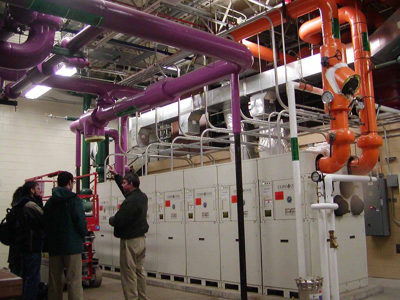 OE building geothermal equipment