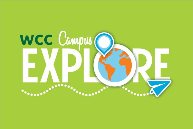 WCC campus explore logo