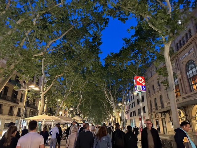 Night in Spain