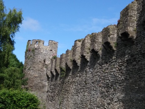 June 9: Conwy Castle by Julia