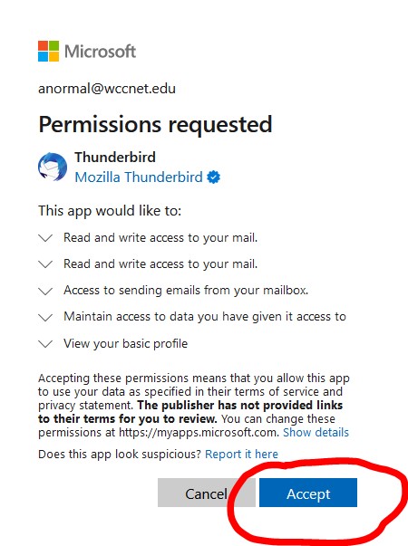 Microsoft Permissions