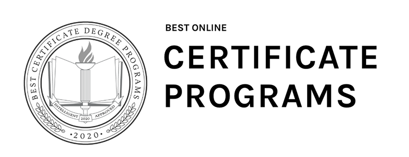 Intelligent.com's logo for best online certificate programs