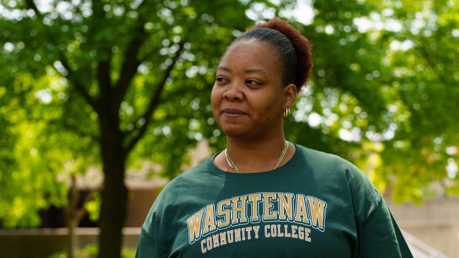 A portrait of student Carolyn Bradshaw