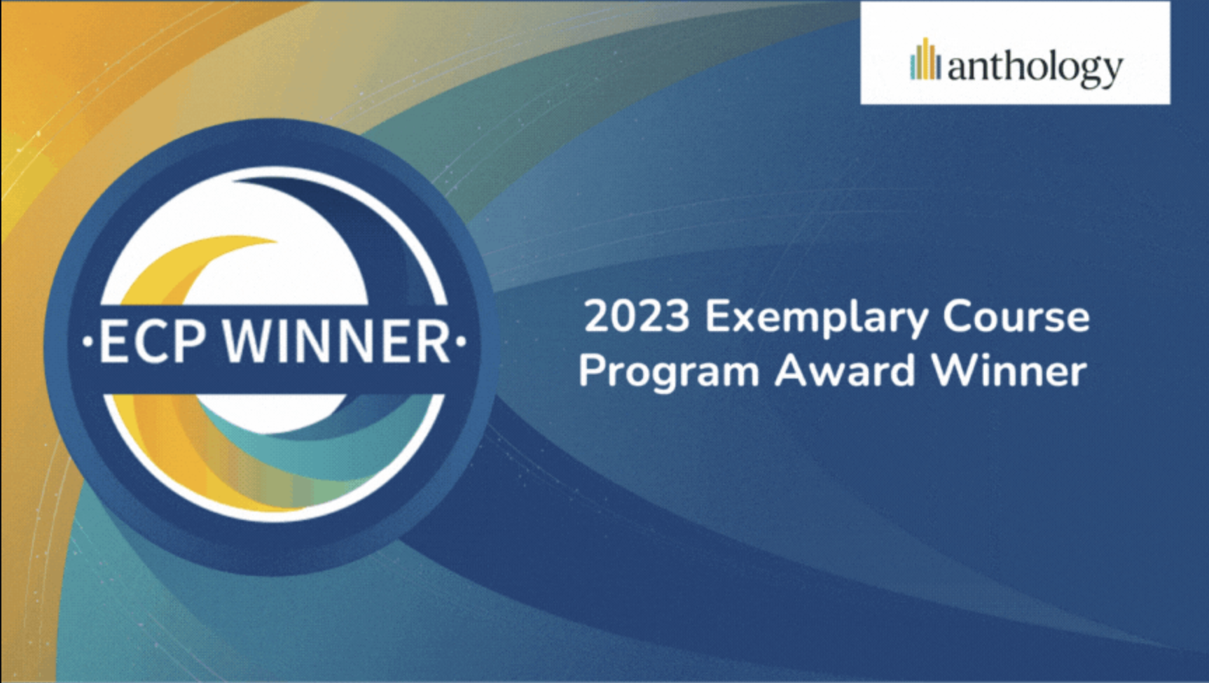Exemplary Course award winner logo