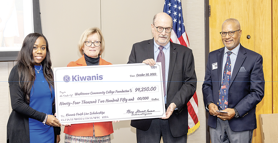 Kiwanis Club donation
