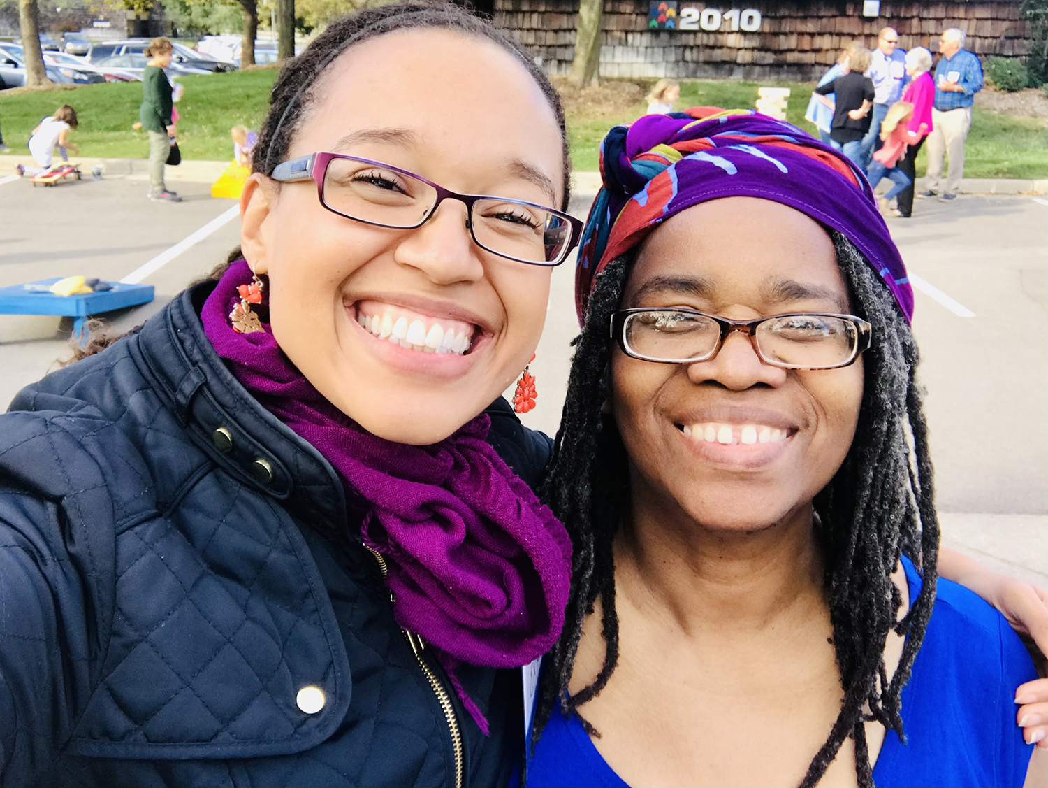 LeNelle Covés and her daughter, Evie