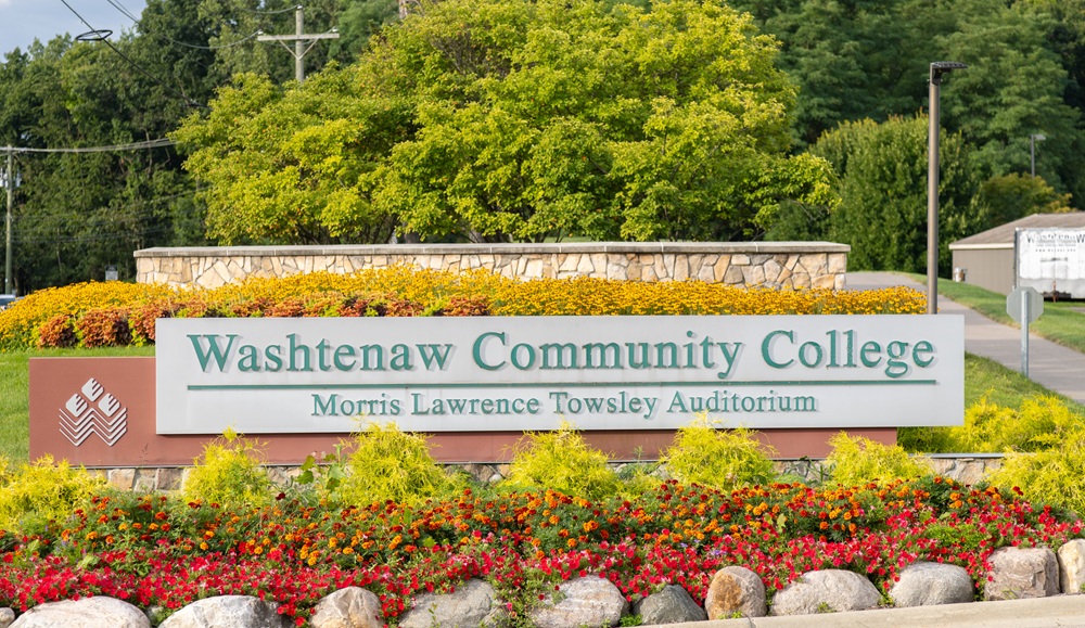 Morris Lawrence Building sign at WCC