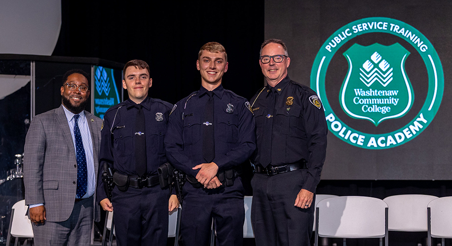 New officers
