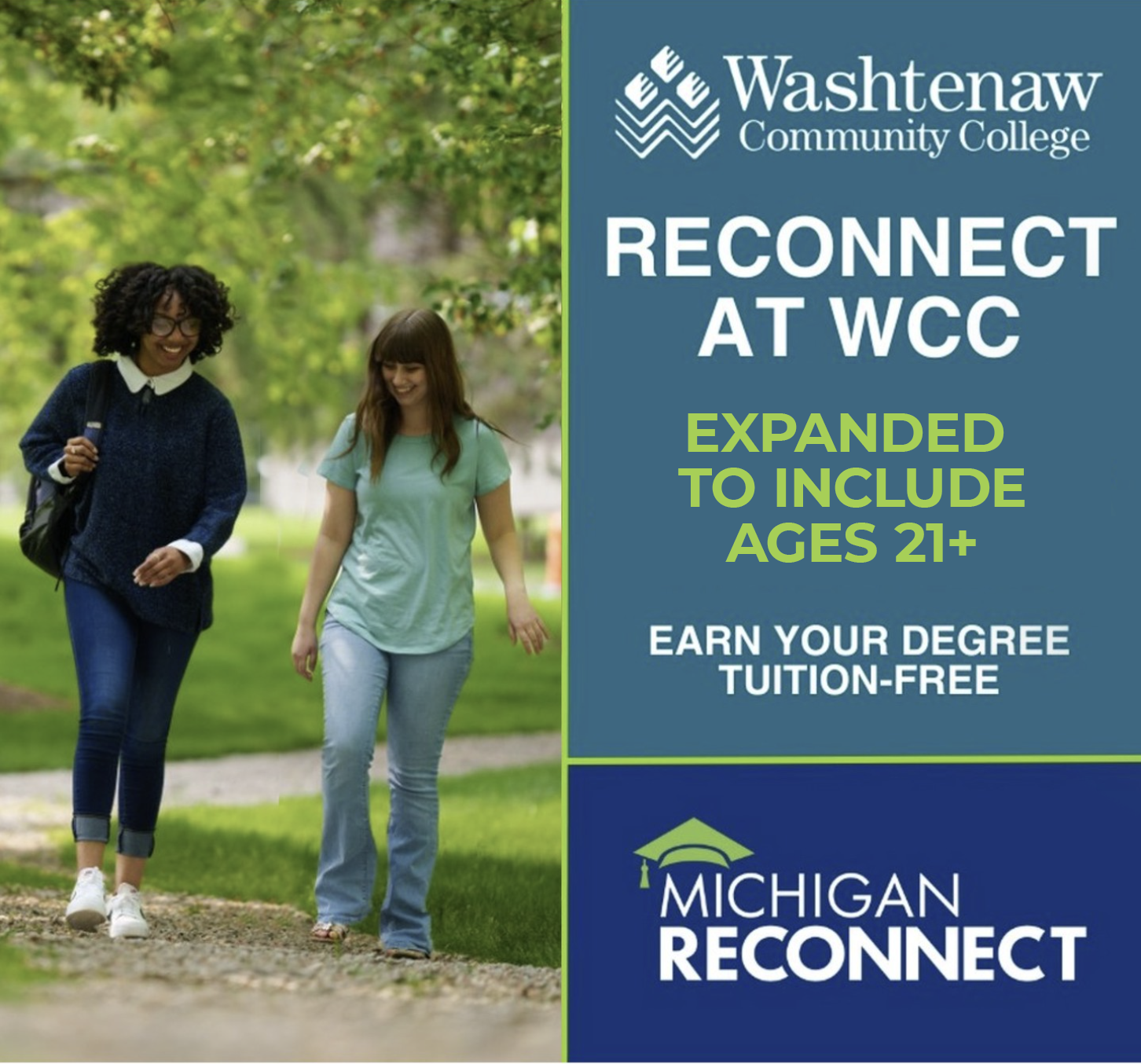Adults 21+ now eligible for Michigan Reconnect scholarship