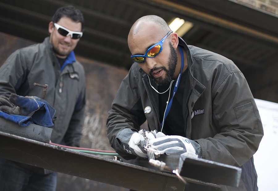 Ironworkers summer training at WCC