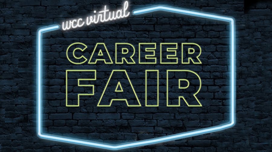 WCC virtual career fair logo