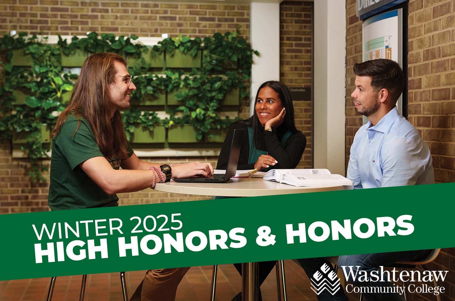 Winter 2025 High Honors and Honors Students