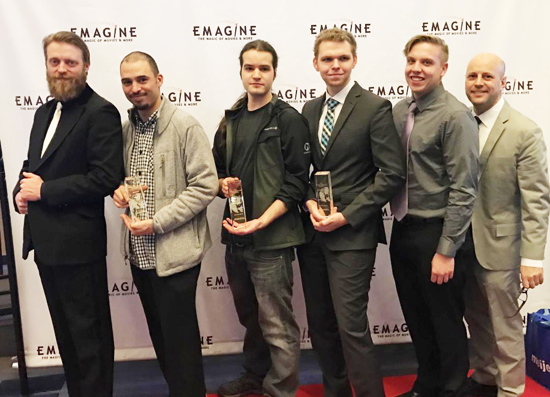 From left, nominee Matt Wilken, Dan Haushaltar, Johannes Pardi, Basil Sharp, nominee Brian Puninske and Matthew Zacharias. From left, nominee Matt Wilken, Dan Haushaltar, Johannes Pardi, Basil Sharp, nominee Brian Puninske and Matthew Zacharias.