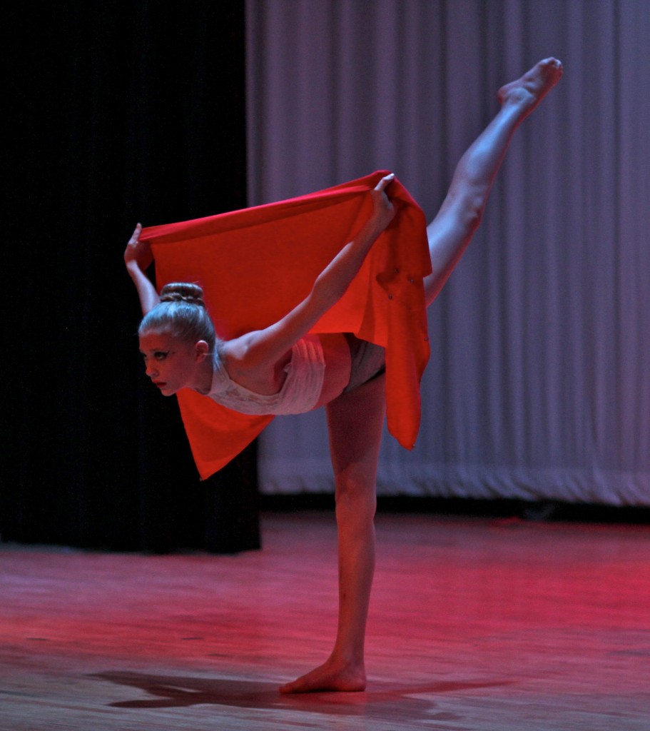 Sierra Mazur performs ballet dance. Photo by Lynn Monson