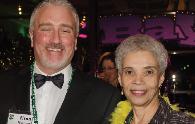 Associate Vice President of Recruitment and Student Enrollment, Dr. Evan Montague, and WCC Board of Trustees Vice Chair, Diana McKnight-Morton Associate Vice President of Recruitment and Student Enrollment, Dr. Evan Montague, and WCC Board of Trustees Vice Chair, Diana McKnight-Morton