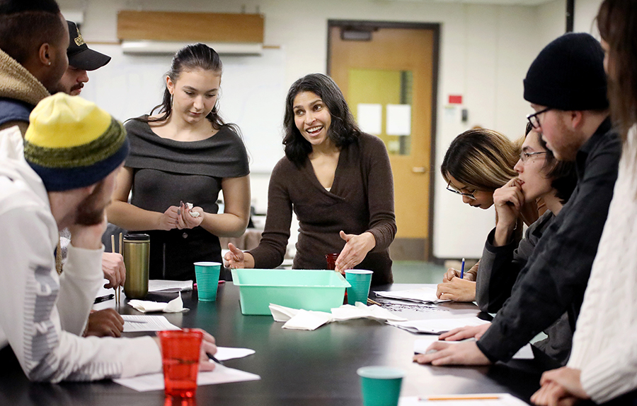 Smita Malpani instructing students