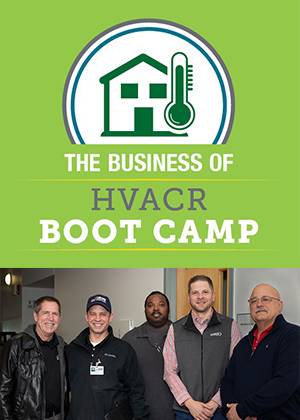 Photograph of HVAC boot camp