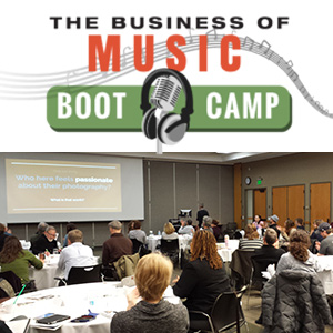 Photograph from Music Boot Camp